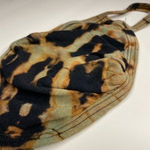 Green Cotton Face Mask